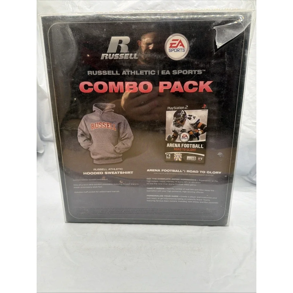 Arena Football: Road to Glory JCP Russell Hoodie Combo Pack New Sealed